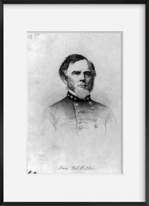 Photo: Gideon Johnson Pillow, 1806-1878, Confederate General, American Civil War, la