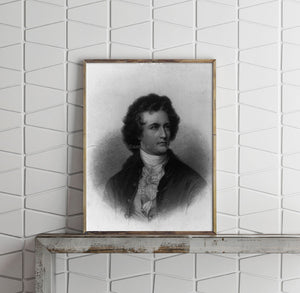 Vintage photograph: Johann Wolfgang von Goethe, 1749-1832 Summary: Head and sho