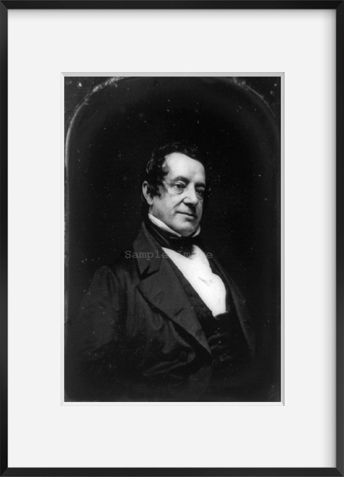 1849 photograph of Washington Irving, 1783-1859 Summary: Half length, seated, fa