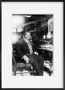 Photo: Marcus Mosiah Garvey, Jr., 1887-1940, Jamaican publisher, orator, journalist, a
