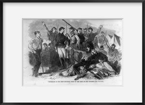 Vintage 1862 photograph: McClellan is our man - favorite song of the Army of the