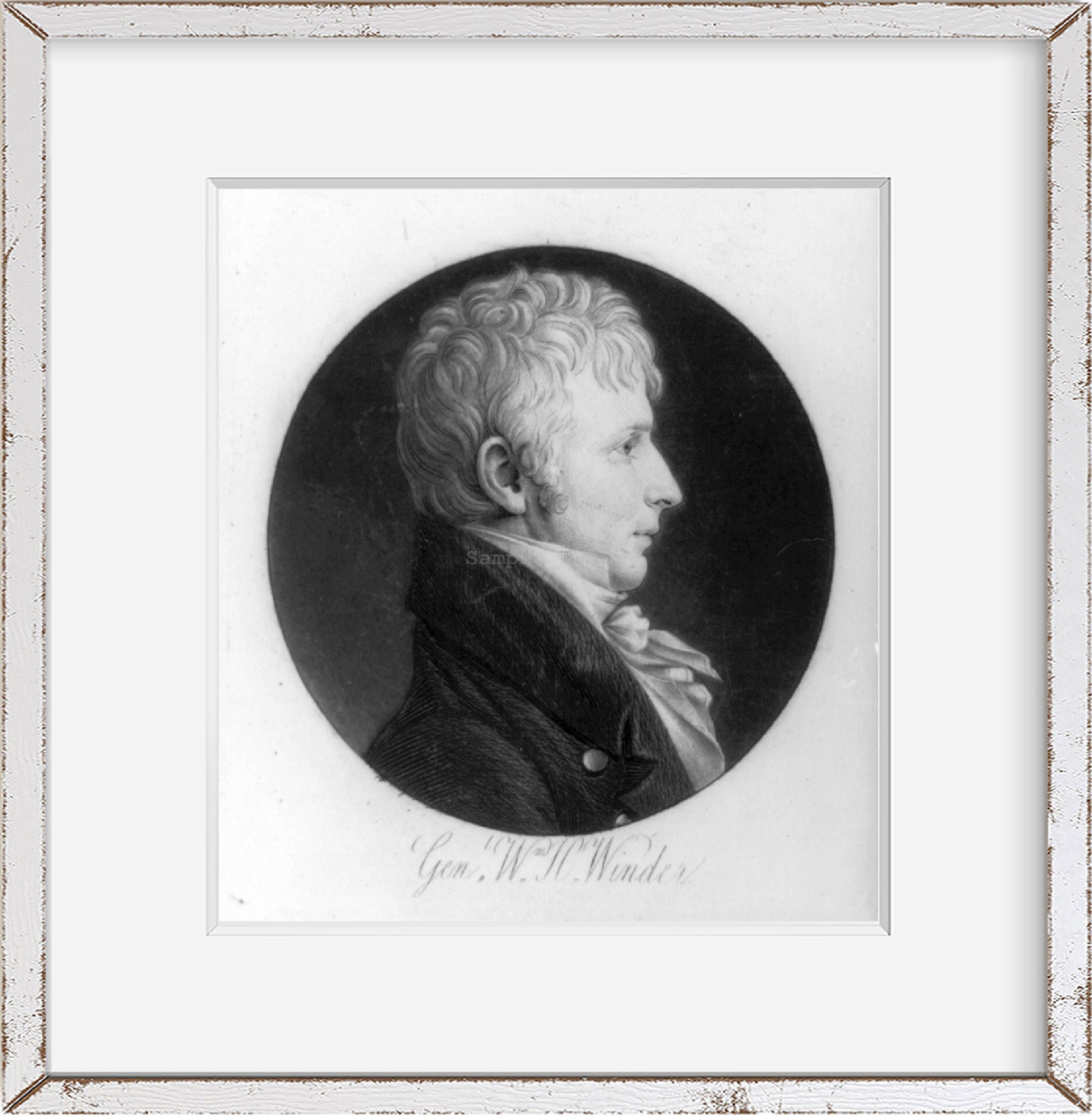 Photo: William Henry Winder, 1775-1824, American Soldier, Maryland Lawyer, General