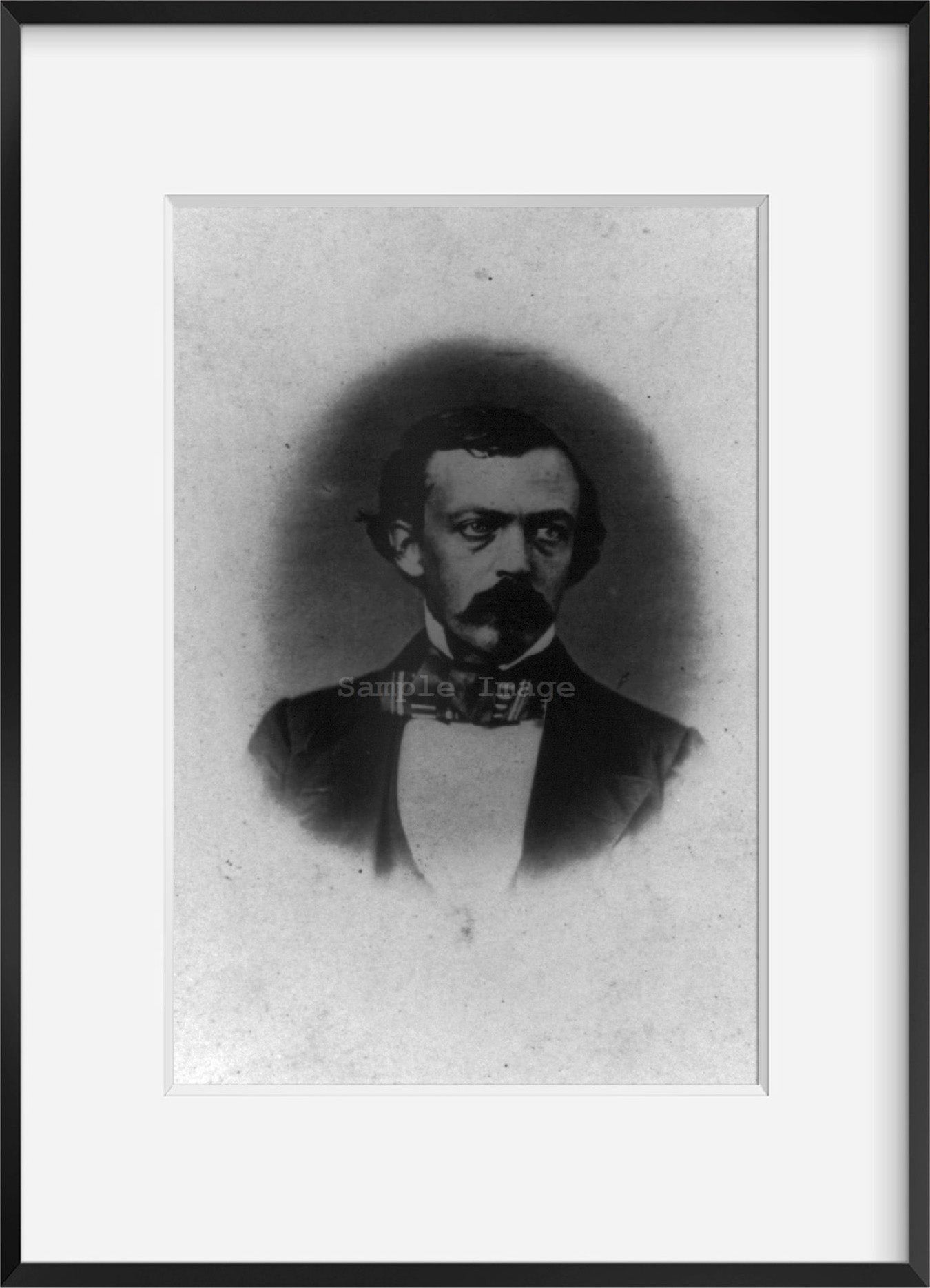 Photograph of Charles Pomeroy Stone, 1824-1887 Summary: Head and shoulders, faci