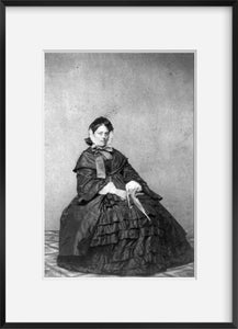 1867 photograph of Mrs. Montgomery Blair