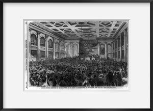 Vintage 1872 photograph: Louisiana - National Convention of Colored Citizens, in
