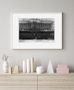 Photo: Benjamin Harrison, inauguration, 1889, 23rd President