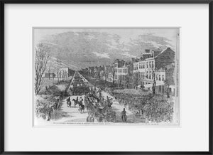 Photo: Inauguration procession-President James Buchanan c1857