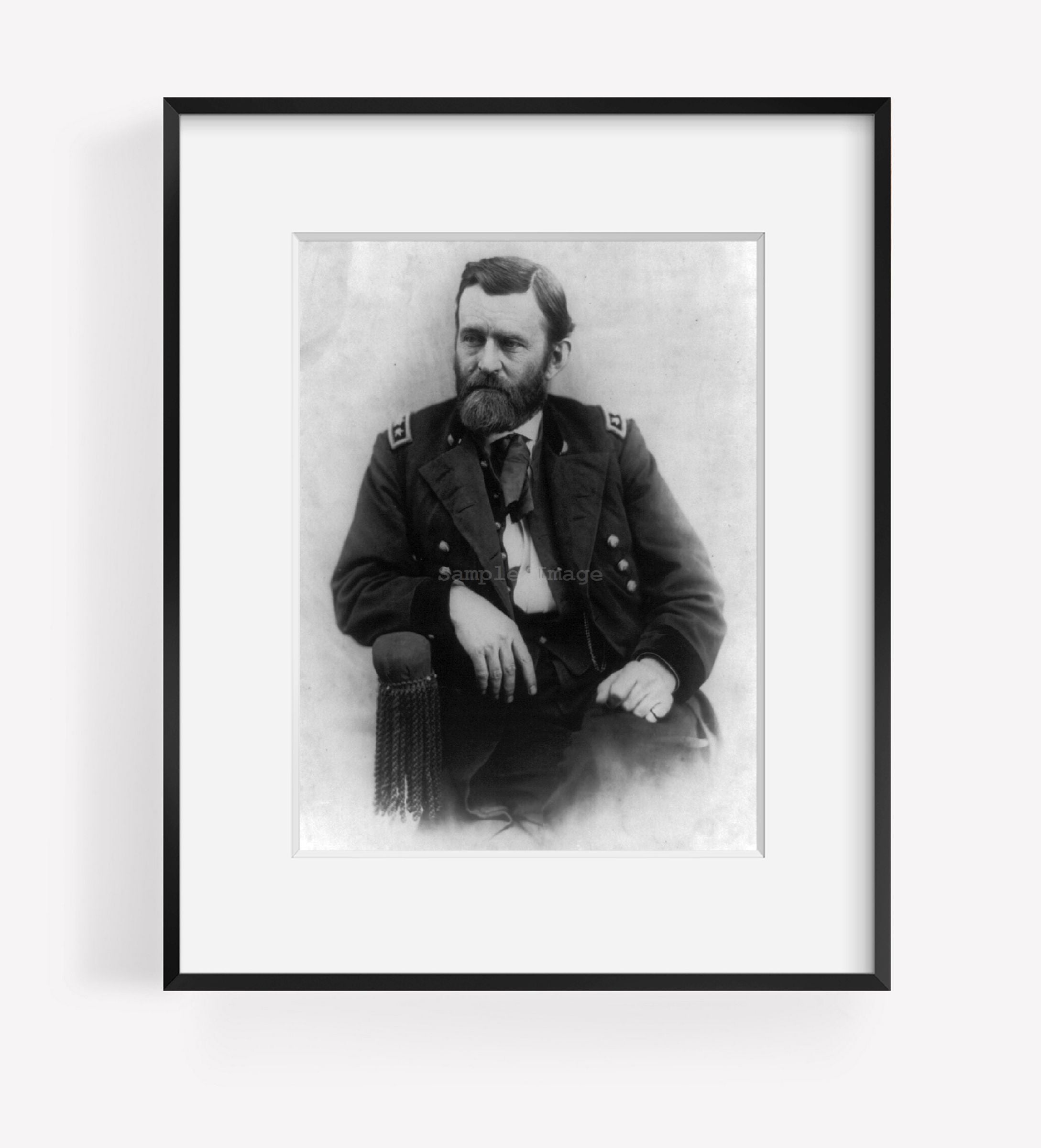 Photo: Ulysses S. Grant, Hiram Ulysses Grant, 1822-1885, President of the United St