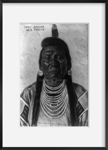 Photo: Chief Joseph, Nez Perces, 1840-1904, Wallowa Band