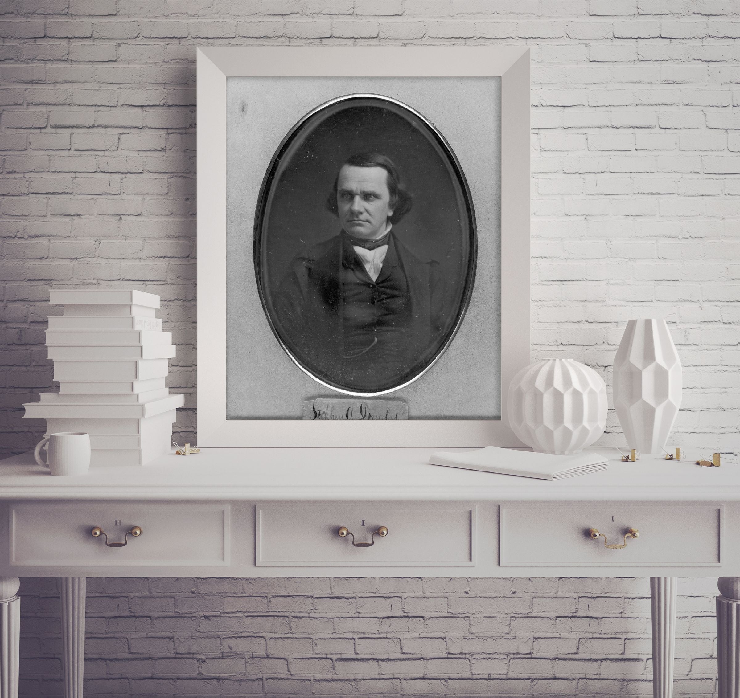 Photo: Stephen Arnold Douglas, 1813-1861, American politician from Illinois, IL,