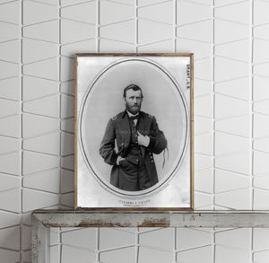c1865 photograph of Ulysses S. Grant, Lieutenant-General, U.S.A. / F. Gutekuns
