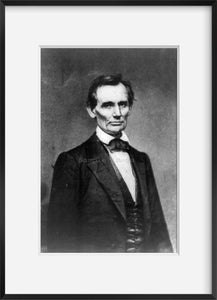 Photo: Abraham Lincoln, candidate, US president, Cooper Union address, New York,