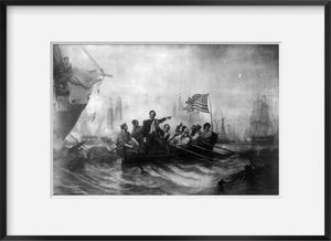 Photo: Battle of Lake Erie, Admiral Oliver Hazard Perry, c1950 . | Vintage Black
