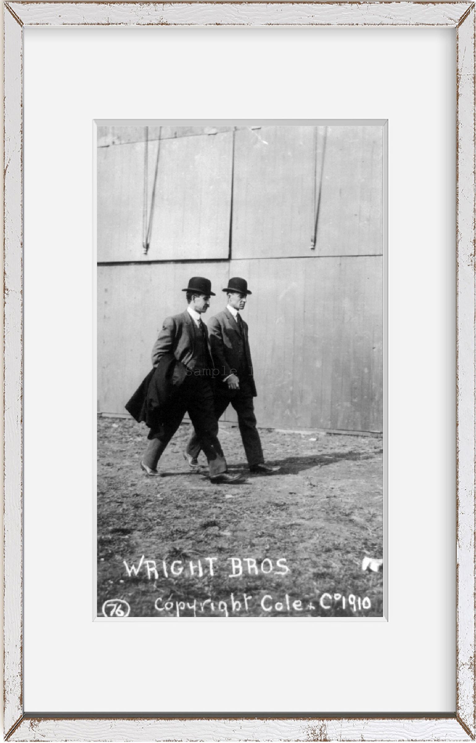 c1910 Nov. 16 photograph of The Wright brothers at the International Aviation To