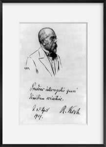 1909 photograph of Robert Koch, 1909