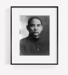 Photograph of Yat-Sen Sun 1866-1925 Summary: Portrait, head and shoulders, facin