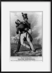Photo: The death of the gallant Major Ringgold 1, May 29, c1846, soldiers, Military