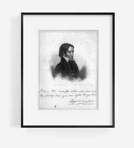Photo: David 'Davy' Crockett, August 17, 1786-March 6, 1836, folk hero