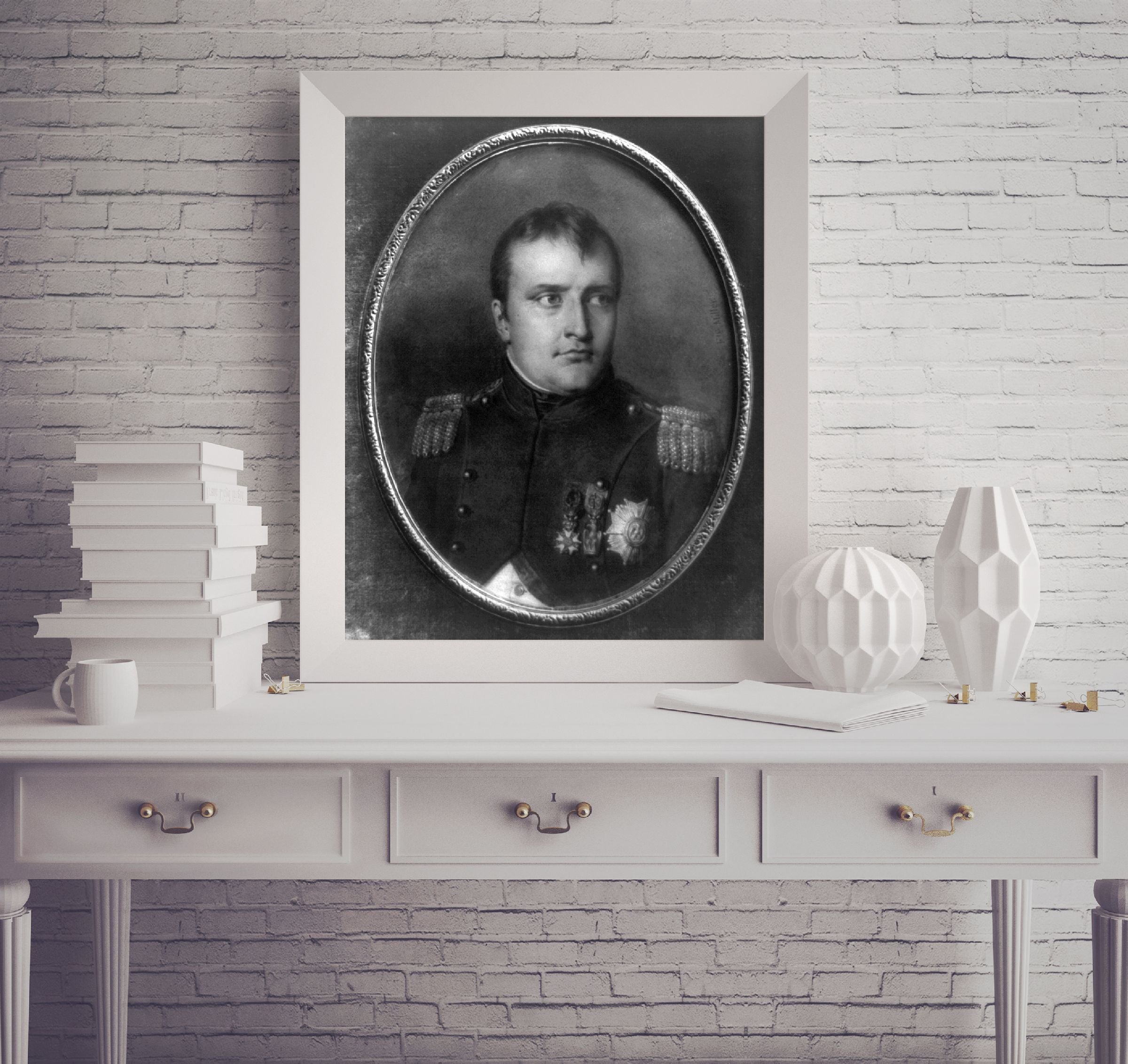 Vintage c1898. photograph: Napoleon I Summary: Portrait, bust, facing right.