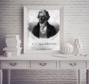 Photo: Ludwig van Beethoven, German composer, pianist, December 17, 1770– March 26, 1