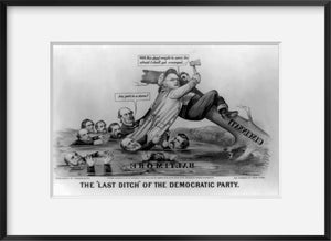 Photo: Last ditch of the democratic party, Currier & Ives, c1872, Baltimore, Cincinn