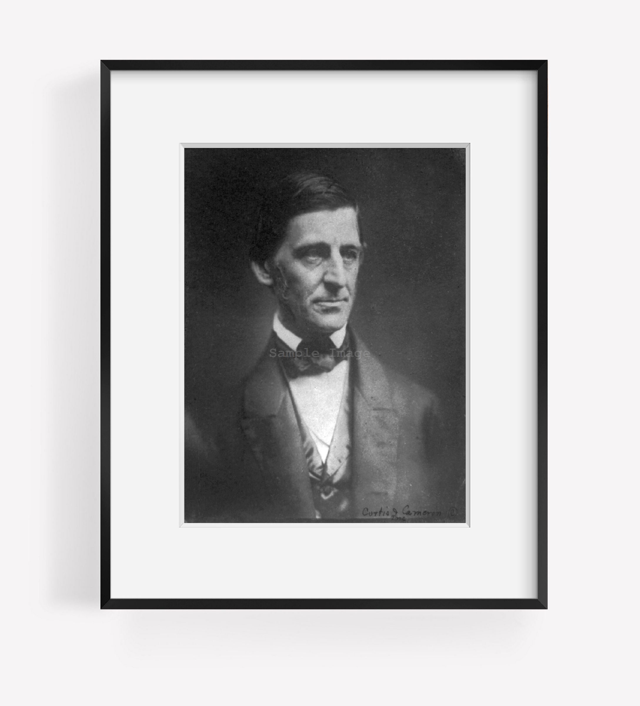 Photo: Ralph Waldo Emerson, Concord School of Philosophy, c1911 . | Vintage Blac