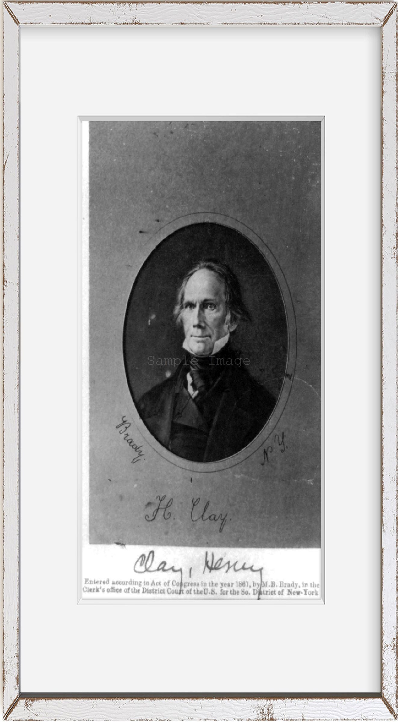 Photo: Henry Clay, 1777-1852, Senator from Kentucky, American Politician, orator