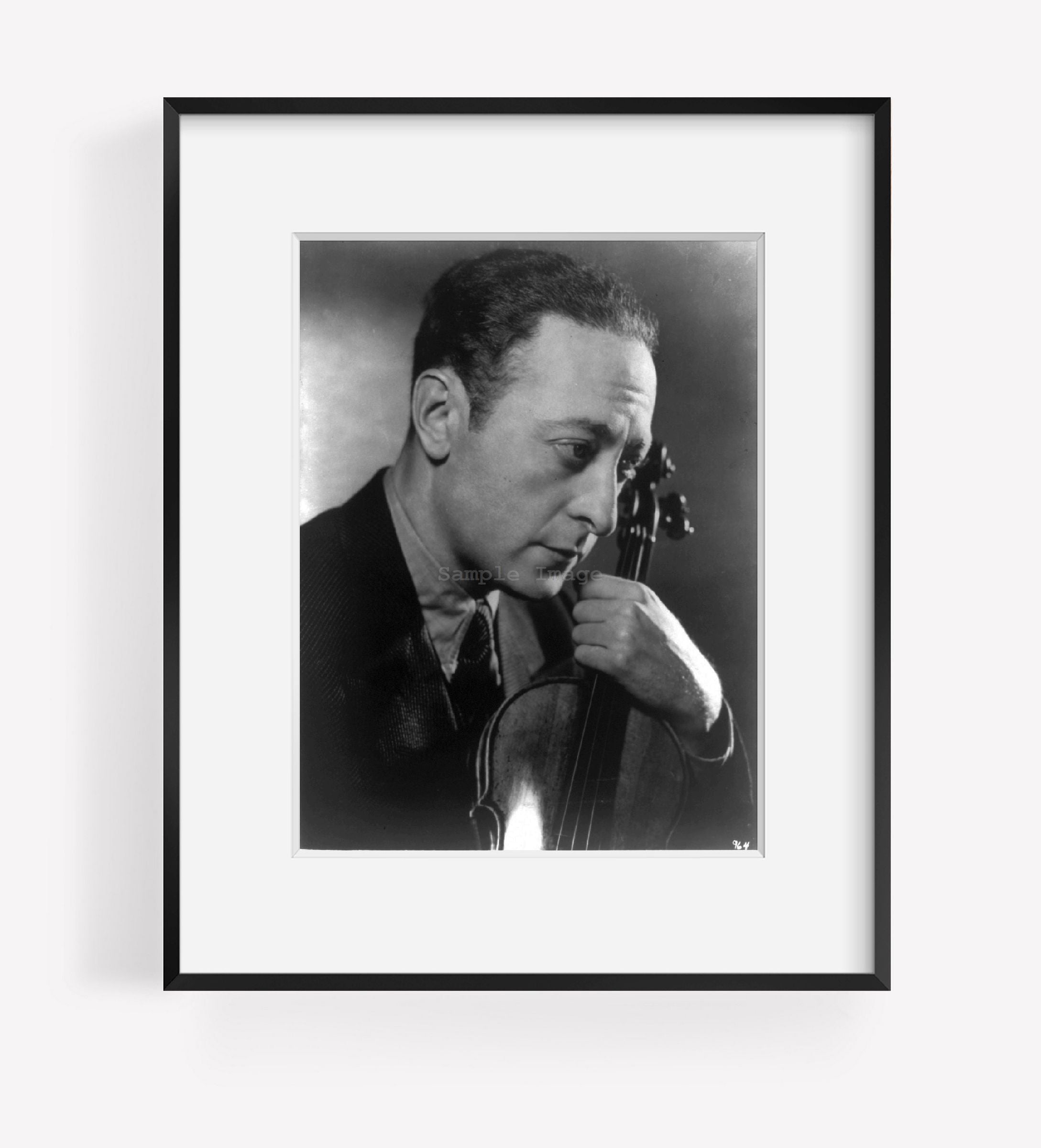 Photo: Jascha Heifetz, 1901-1987, Greatest Violinist of all time