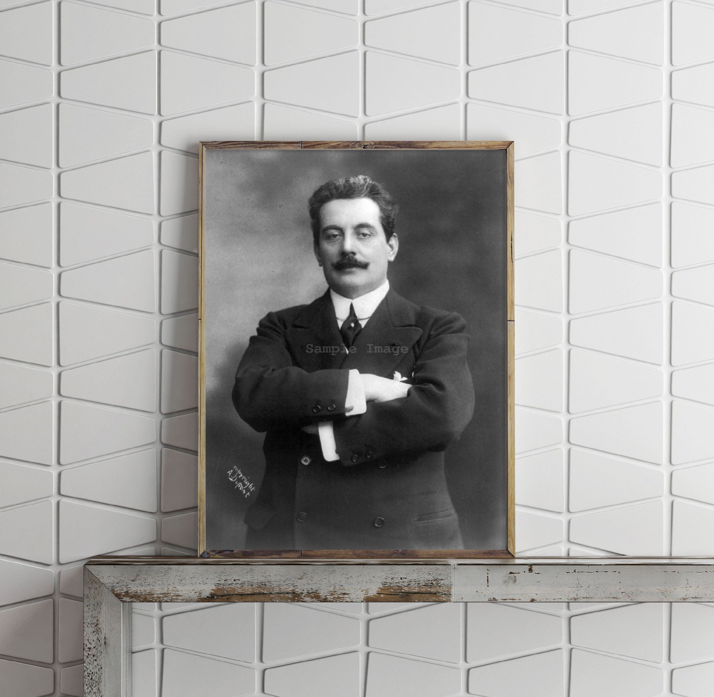Photo: Giacomo Antonio Puccini, 1858-1924, Italian Composer