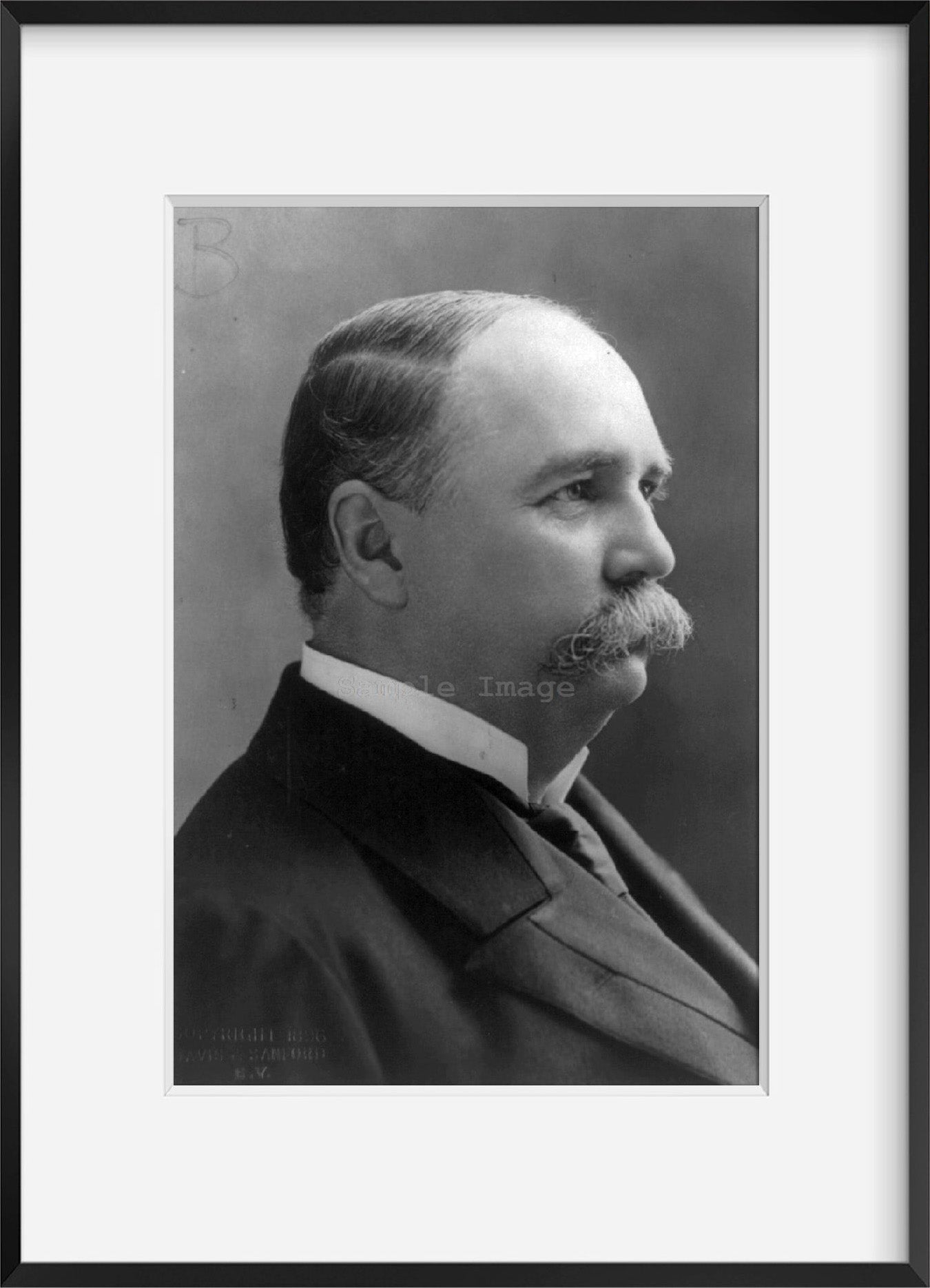 Photo: Garret Augustus Hobart, 1844-1899, 24th Vice President 1