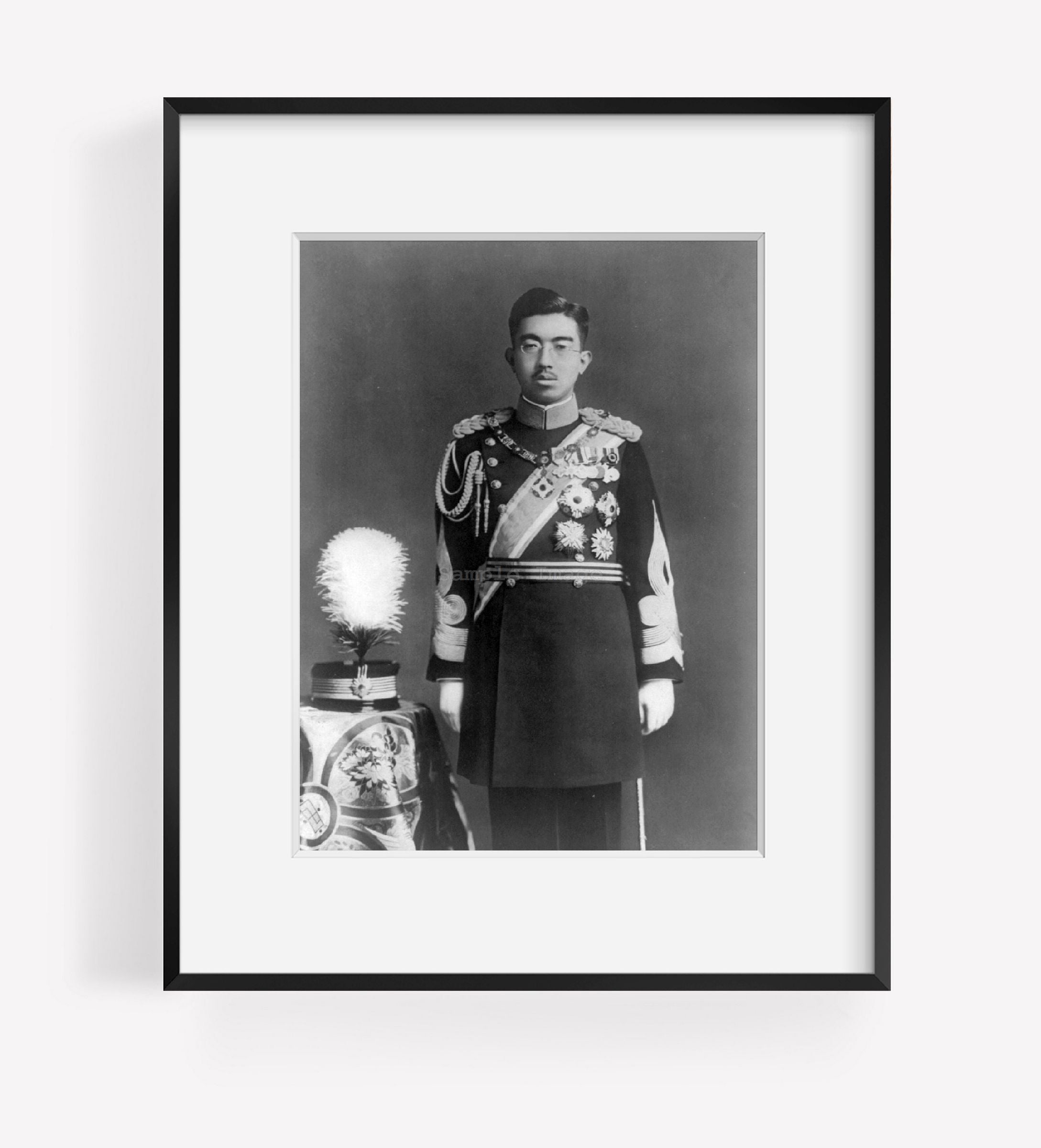 1935 photograph of Hirohito - in dress uniform