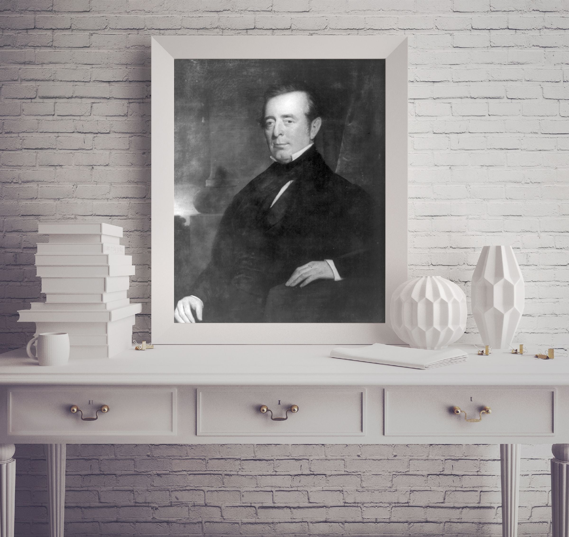 Photo: Reverdy Johnson, 1796-1876, Statesman, Jurist, Maryland, MD