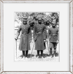 Photo: Policemen, Natal, South Africa, Three Men, Uniform, 1890-1923