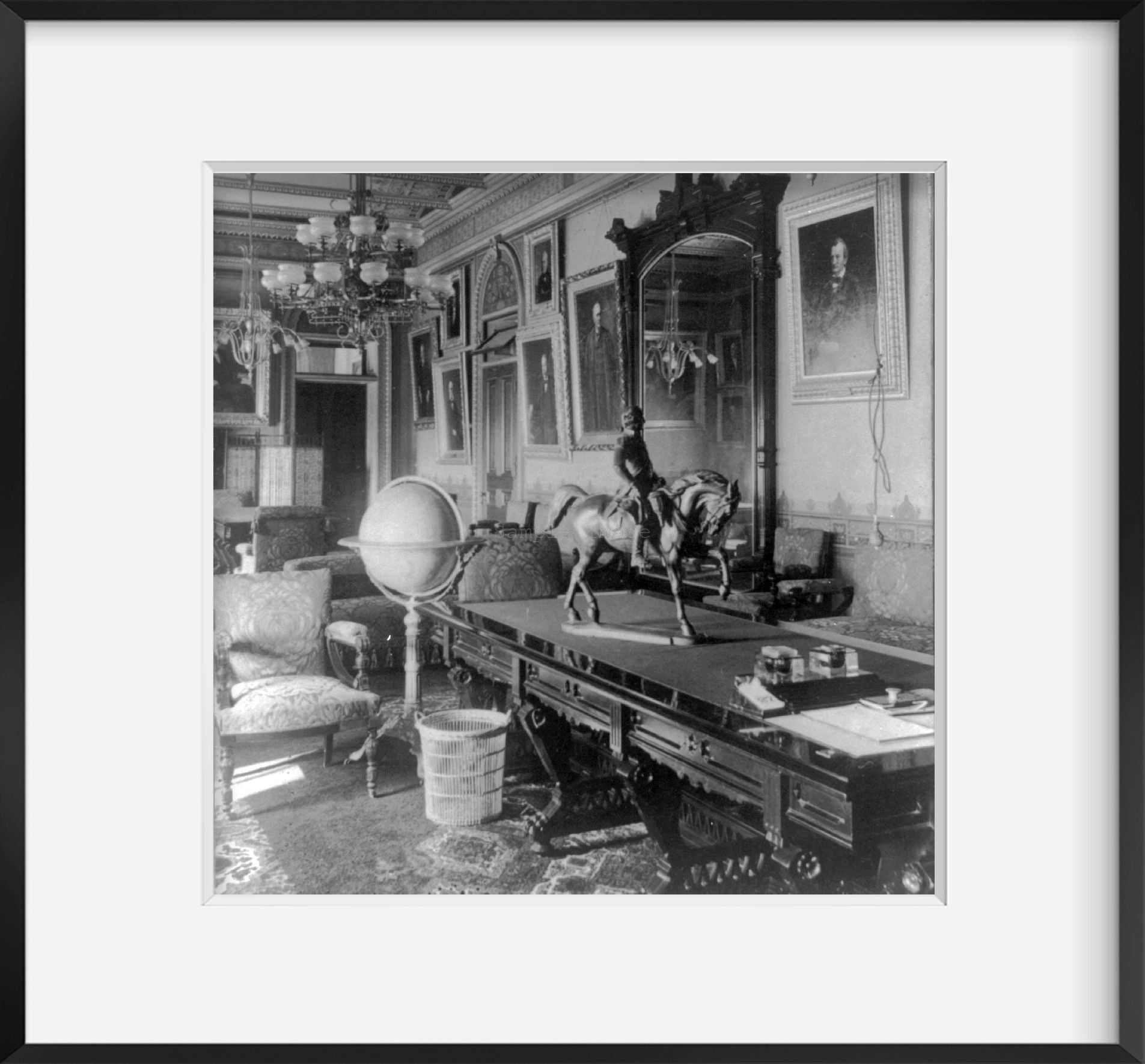 Photo: Diplomatic Room, State Department, Washington, DC, District of Columbia, c1900
