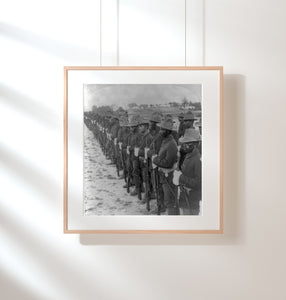 Photo: Formation of Black Soldiers, Spanish-American War, Military, c1899, Help free