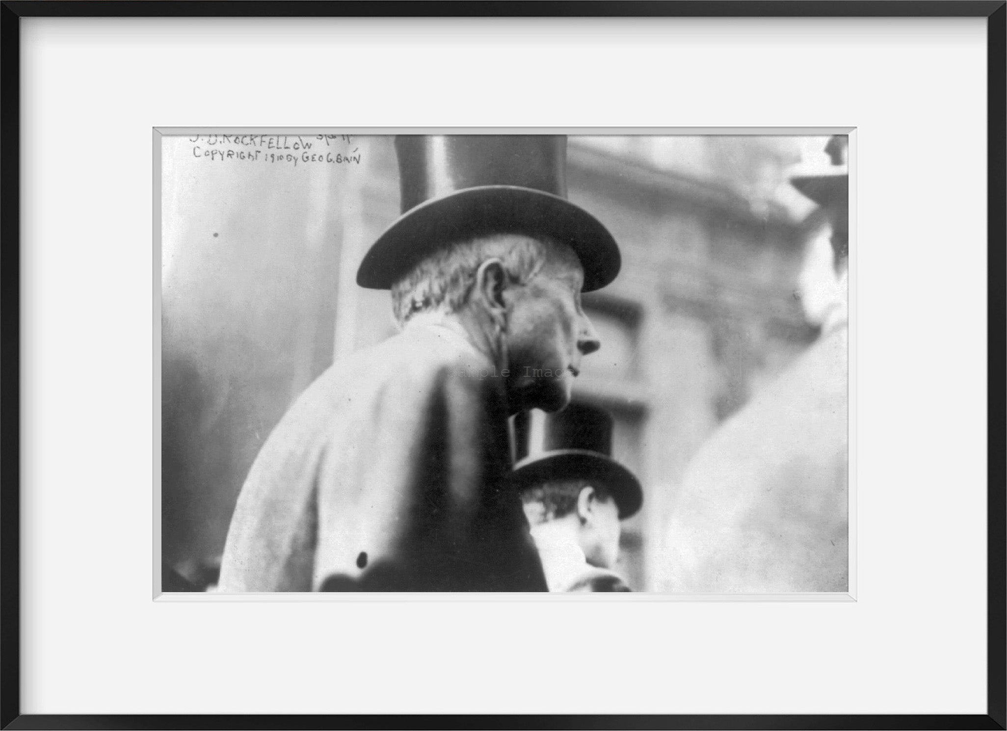 Photo: John Davison Rockefeller, 1839-1937, American oil industrialist, Standard Oi