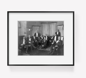 Photo: Directors, Dime Savings Bank, Henry Ford, banking, c1910