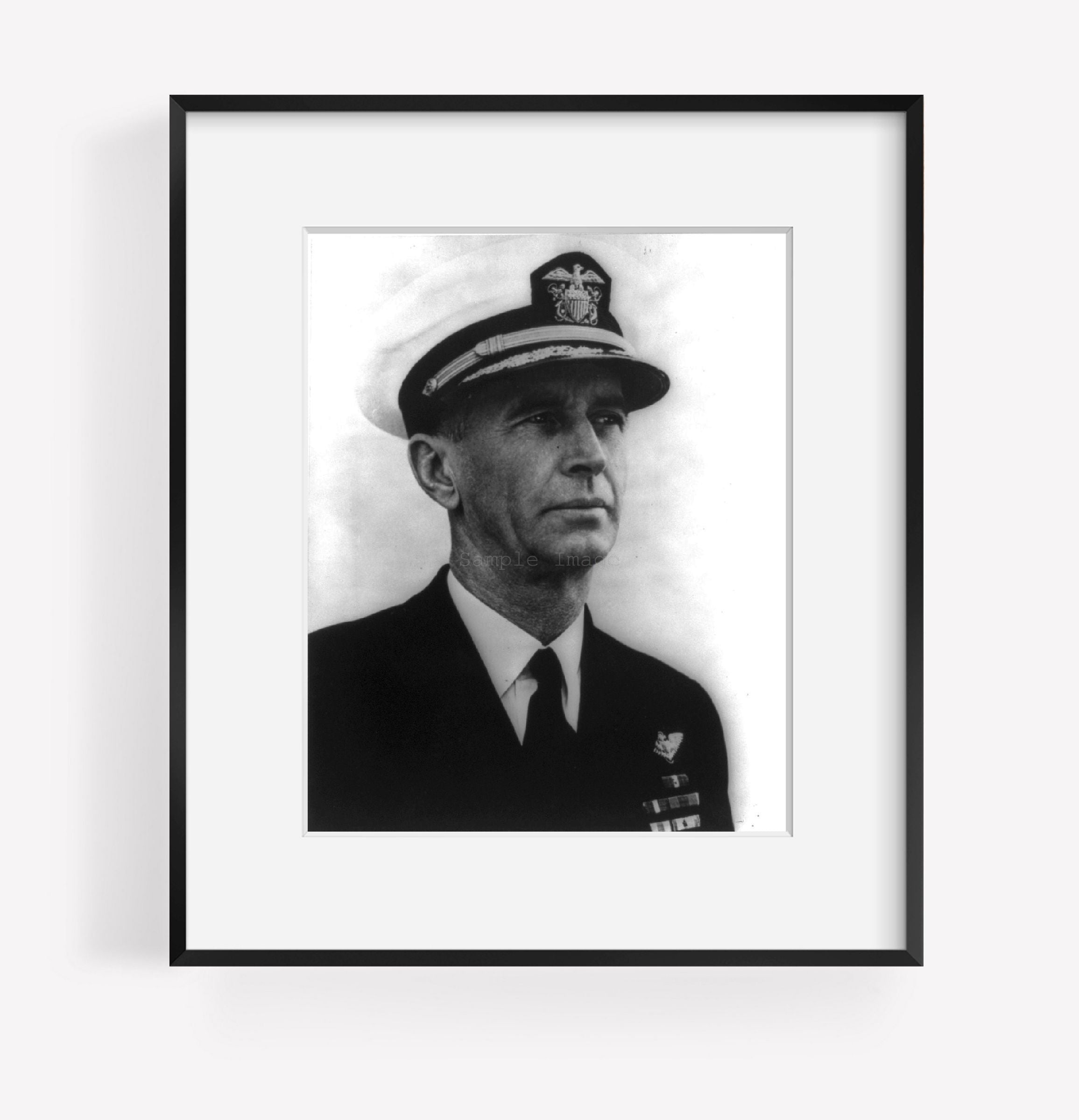 Photo: Ernest Joseph King, 1878-1956, Commander in Chief, USN