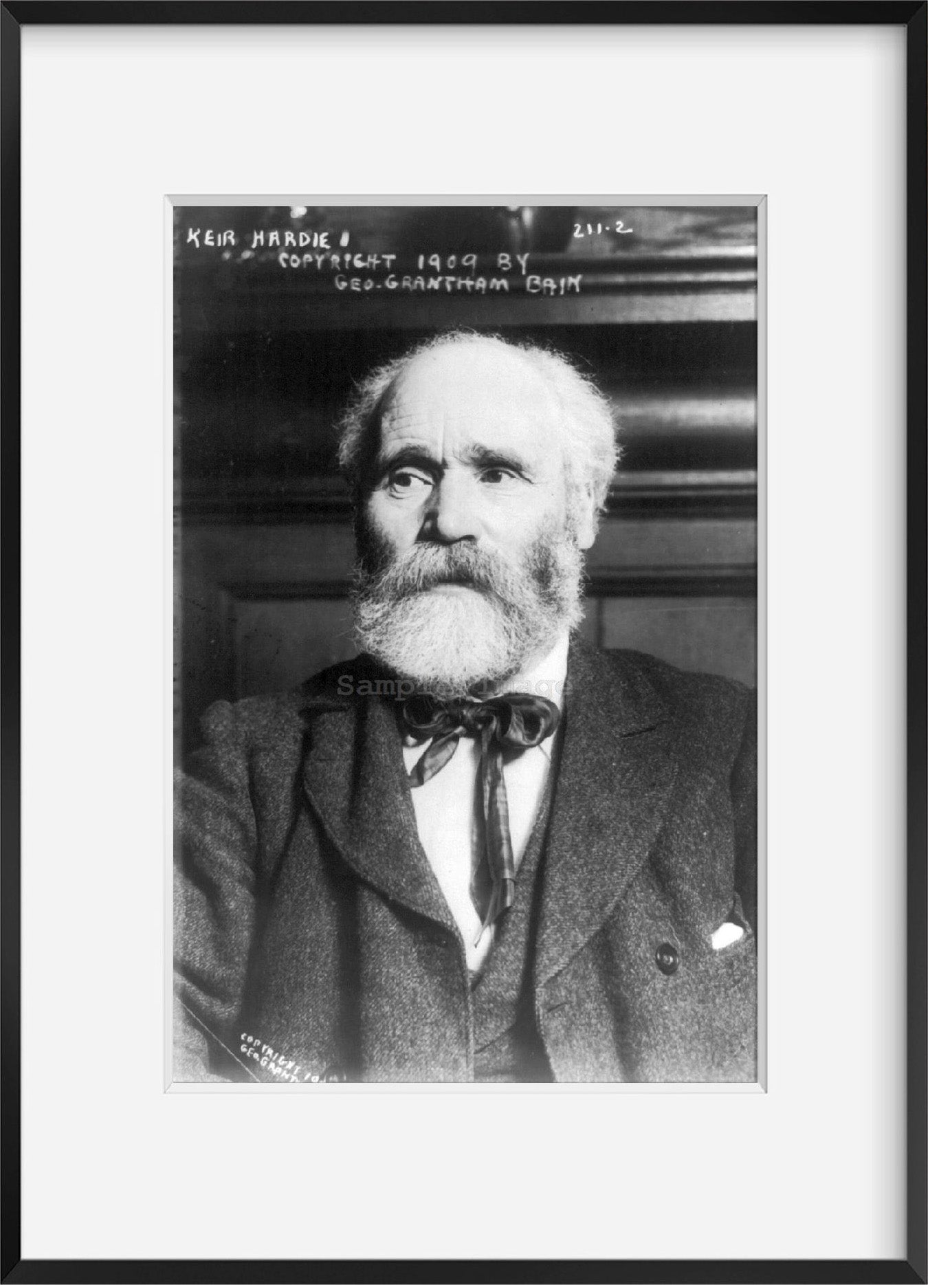 Photo: James Kier Hardie, 1856-1915, Scottish socialist, Independent Labour Party
