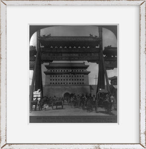 Photo: Chien Men Outer Gate, Imperial City, Peking, China, c1907, Principal Gate
