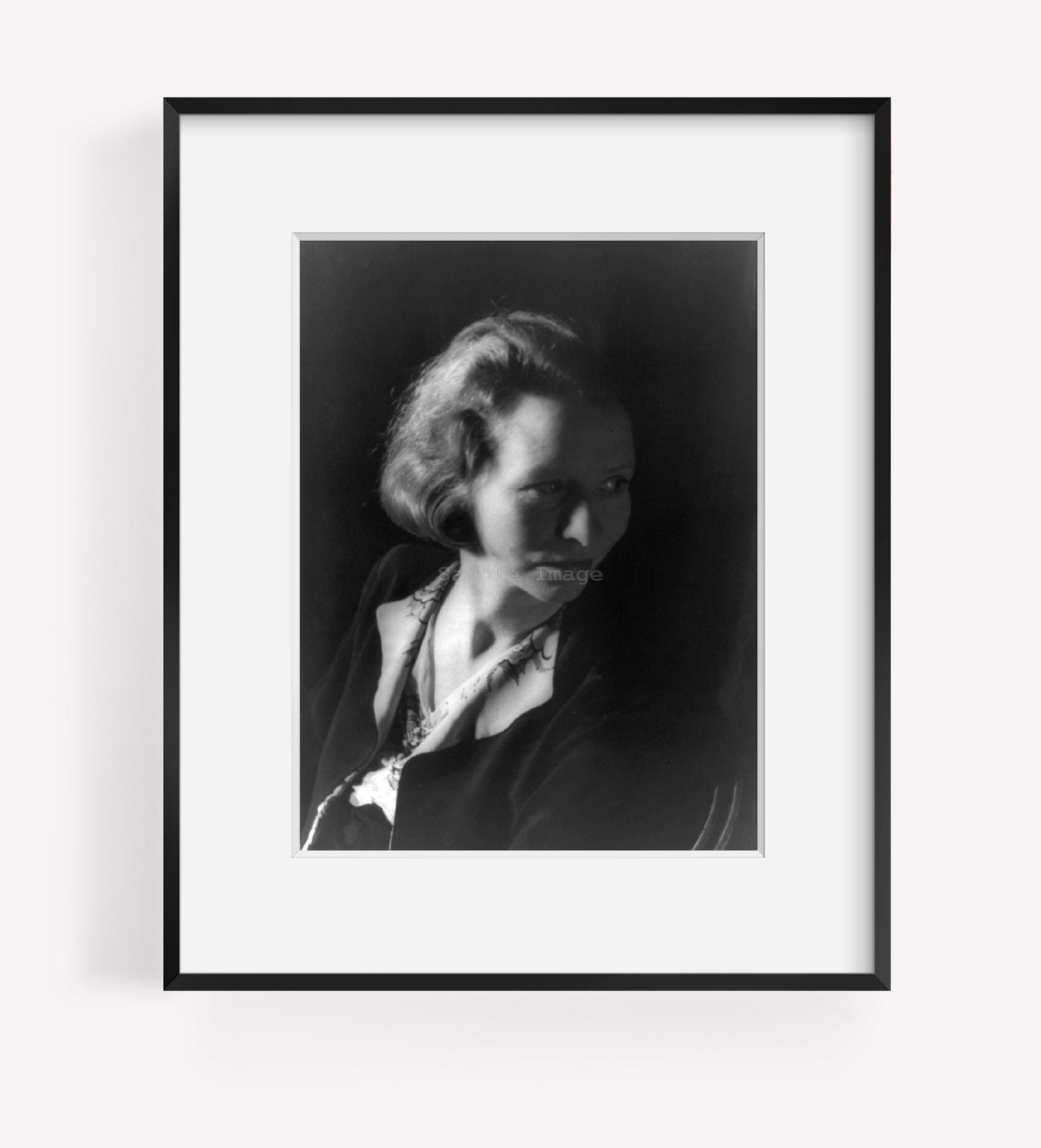 Photo: Portrait of Edna St. Vincent Millay 1 . | Vintage Black & White