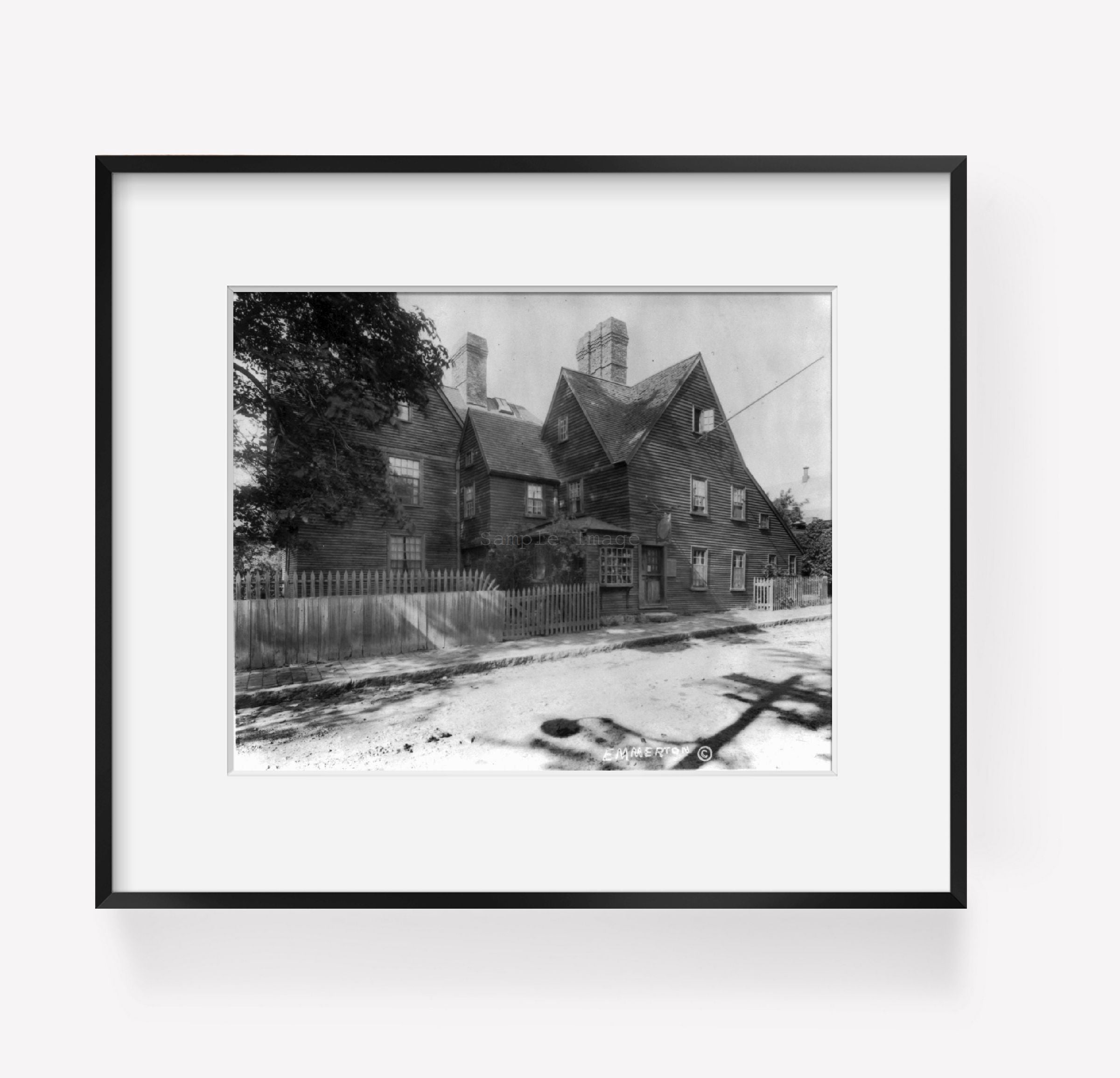 Photo: Salem, House of Seven Gables, Massachusetts, c1931