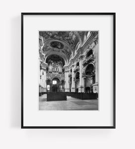 Photo: St Florian Abbey church, Linz, Austria, Germany, H Glassner . | Vintage B