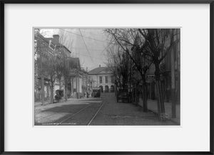 Photo: East Broad St, trolley, street car, Charleston, SC, c1906