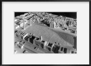 Photo: Models of reconstructed buildings, Berlin, Germany, Grosses Becken, June 1938