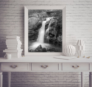 Photo: High waterfall, Lexington, Rockbridge County, Virginia, VA, photo by Michael M