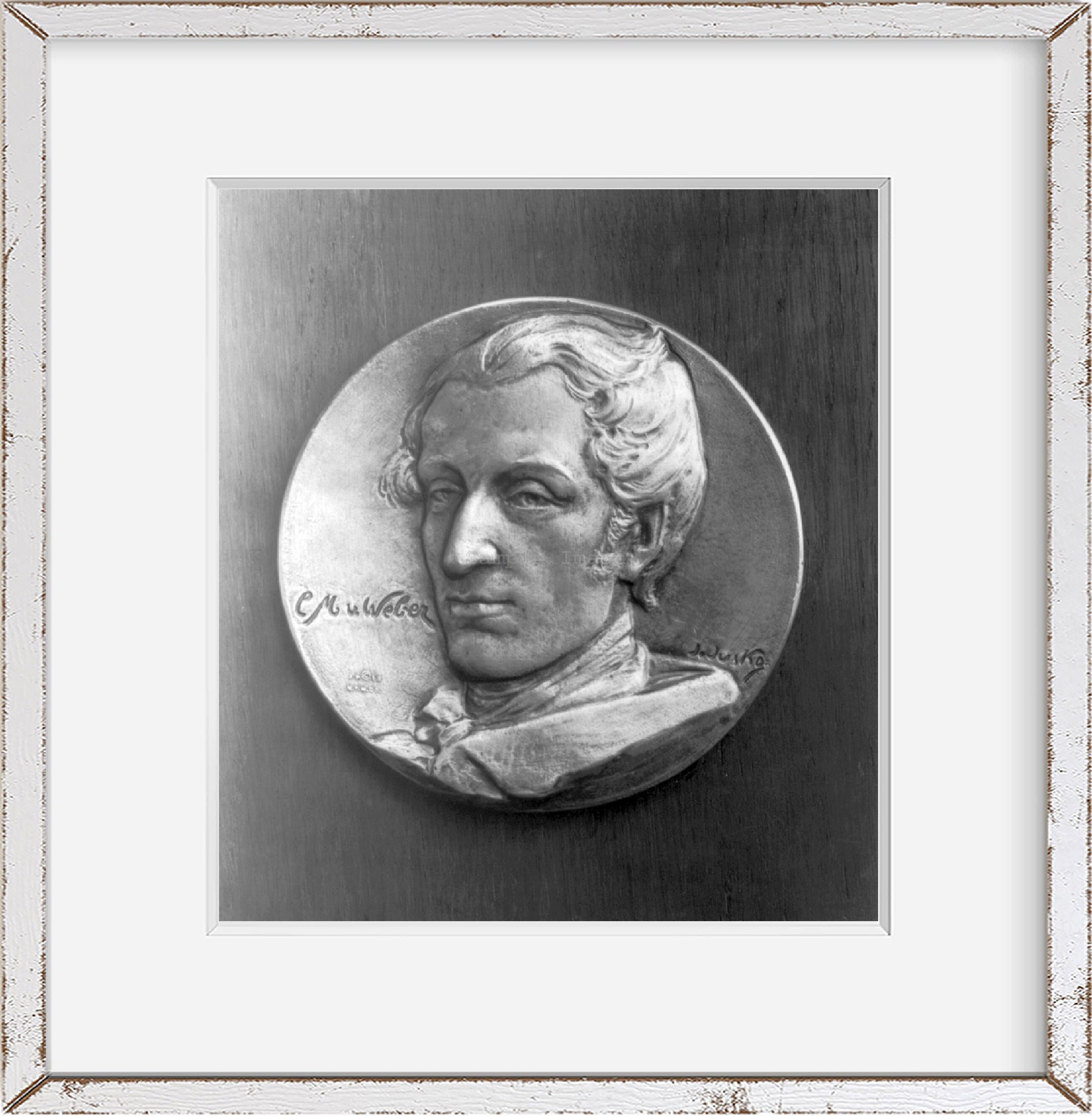 Photo: Carl Maria von Weber, 1786-1826, German composer, pianist