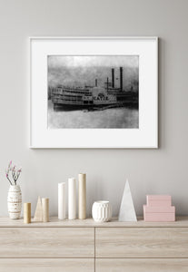 Photo: Riverboats, Ohio and Mississippi, KATIE, ED RICHARDSON