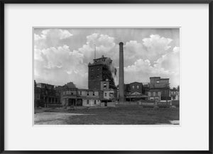 1910s Pennsylvania - Philadelphia, full, exterior view of Falls Brewery of John