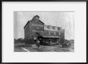 Photo: Missouri, Gerald roller mill, grain elevator, c1910